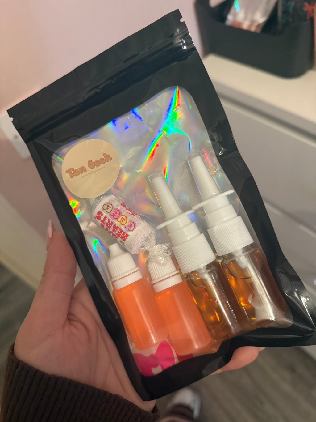 Tanning spray